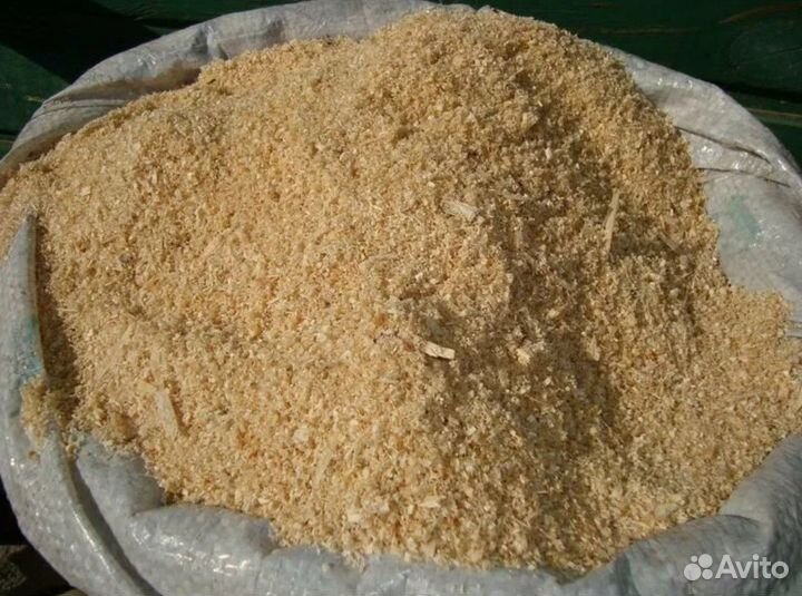 Опилки мелкие сухие в мешках 50л в Истре