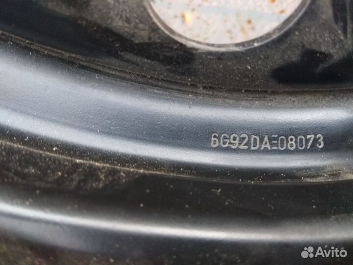 Диск штампованный оригинал Ford focus,mondeo R16