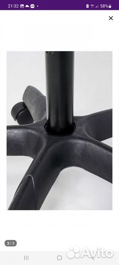 Стул на колесиках без спинки