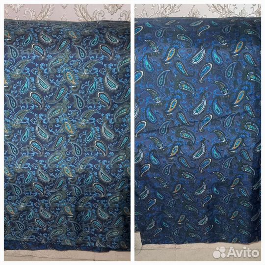 Натуральный шелк, шифон, штапель СССР и трикотаж