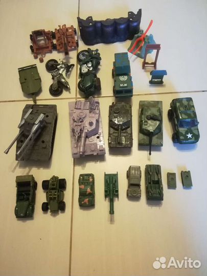 Военная техника, солдаты игрушки