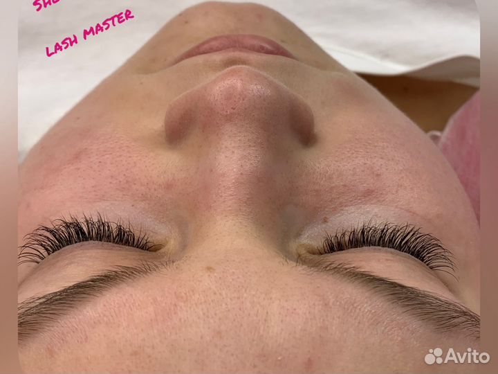 Наращивание ресниц модель