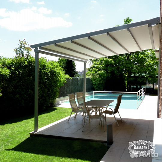 Маркизы навесы козырьки тенты модель Вена