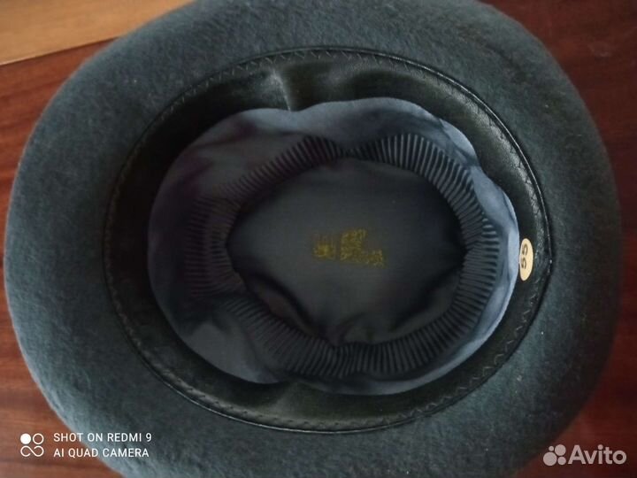 Шляпа фетровая мужская