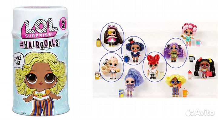 LOL Hairgoals 2 series распознанные