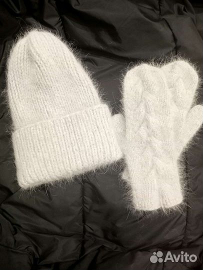Варежки пух норки