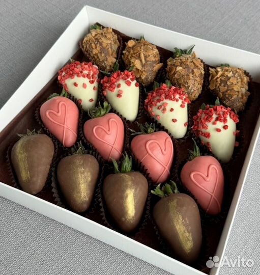 Клубника в бельгийском шоколаде callebaut