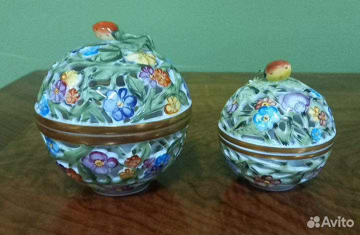 Шкатулка-вазочка Herend