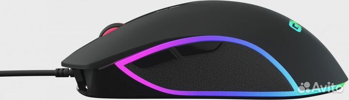 Мышь gmng 730GM черный оптическая 12000dpi USB для ноутбука 7but (1520852)