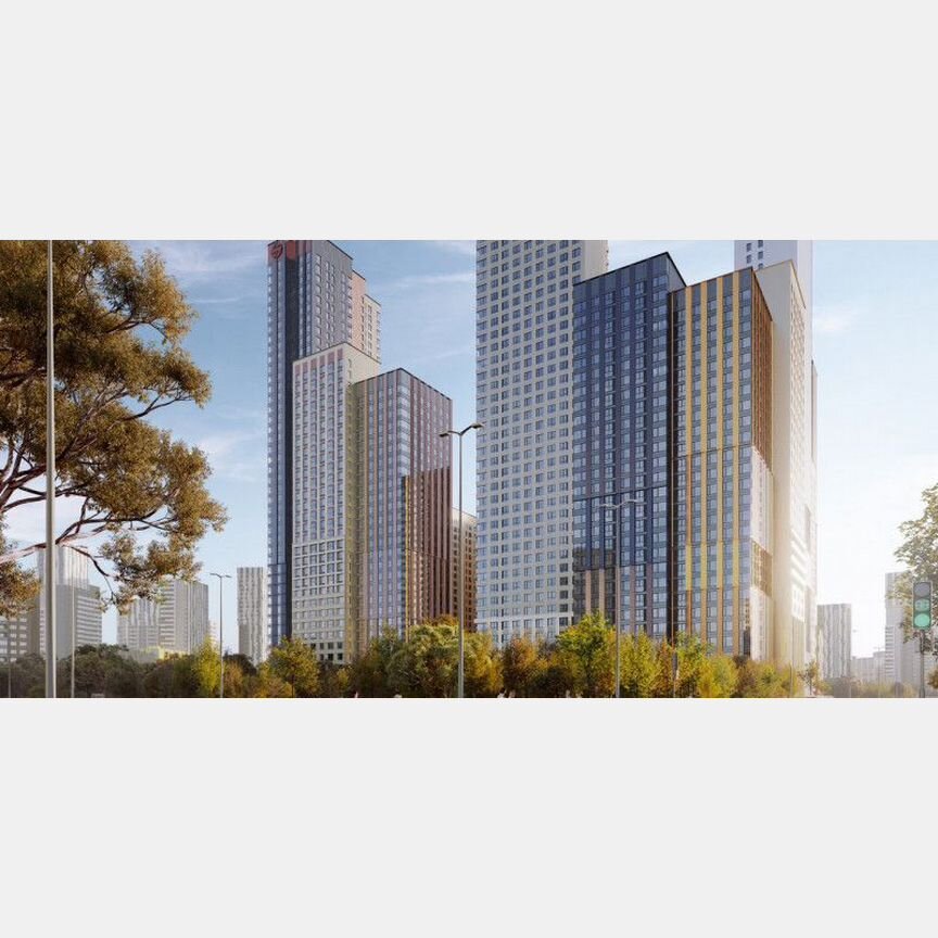 1-к. квартира, 38 м², 28/43 эт.