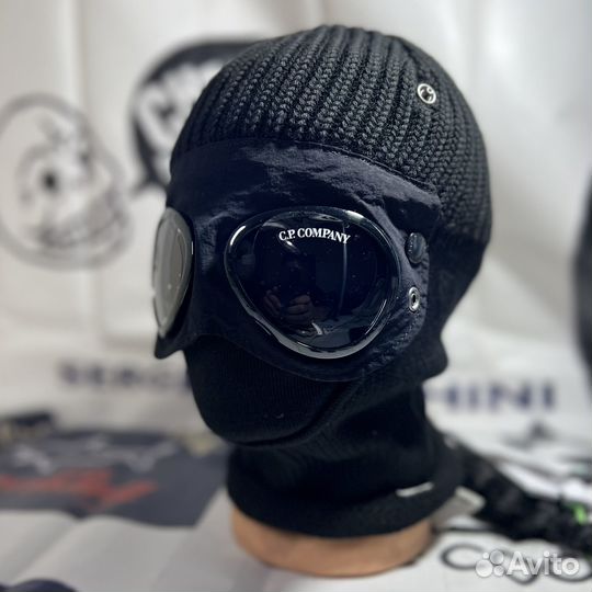Балаклава C. P. Company Fine Merino Wool Goggle