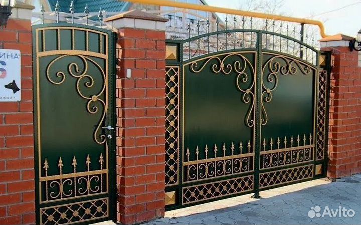 Распашные ворота от производителя с гарантией