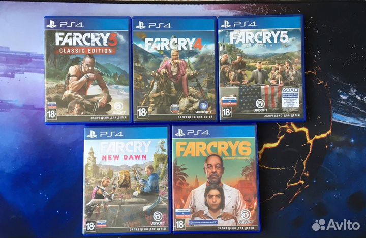 Far cry 3 4 5 6 new dawn