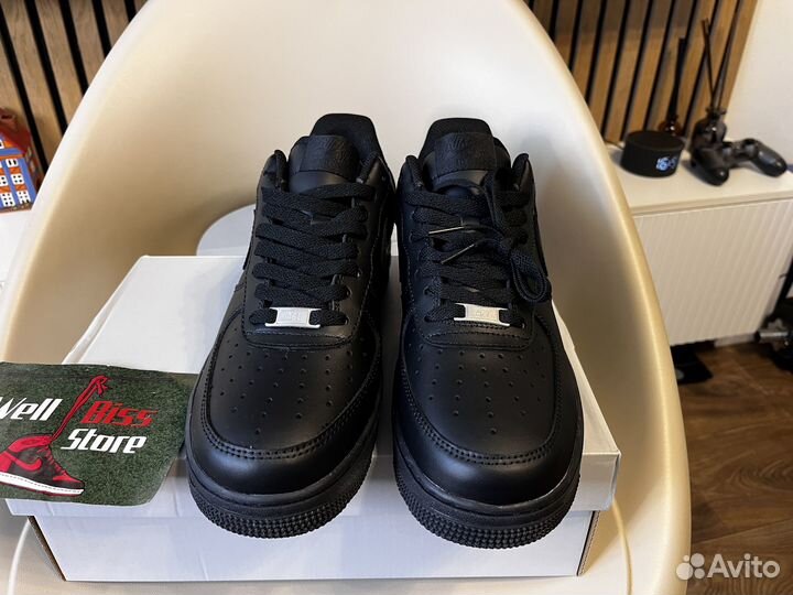 Nike Air Force 1 Low черные 41-45