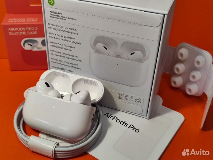 AirPods pro 2 premium наушники + чехол