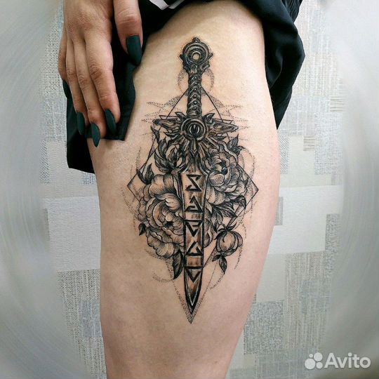 Художественная татуировка и разработка эскиза