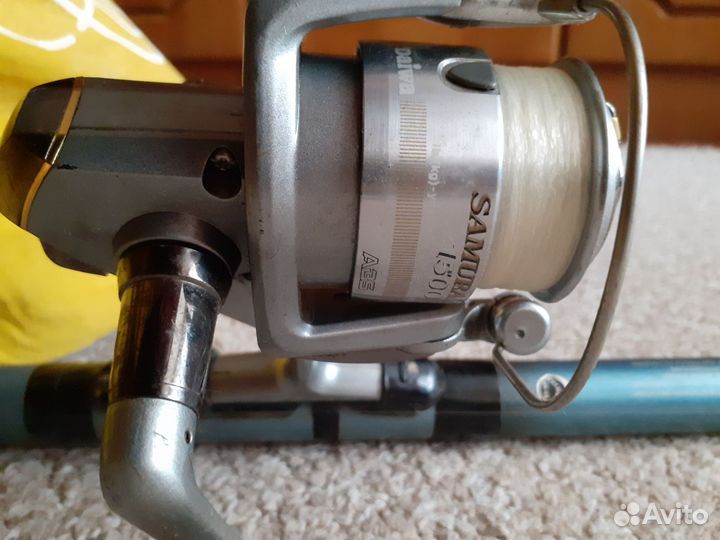 Катушка, удилище