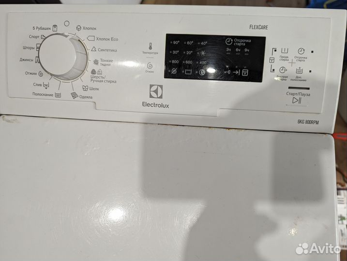 Запчасти на Electrolux EWT0862IFW