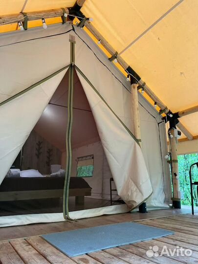 Глэмпинг возле Краснодара, отдых в лесу