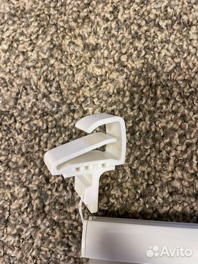 Солнцезащитная штора плиссе 75*100 белая