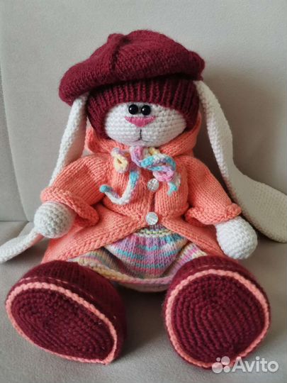 Зайка ручная работа