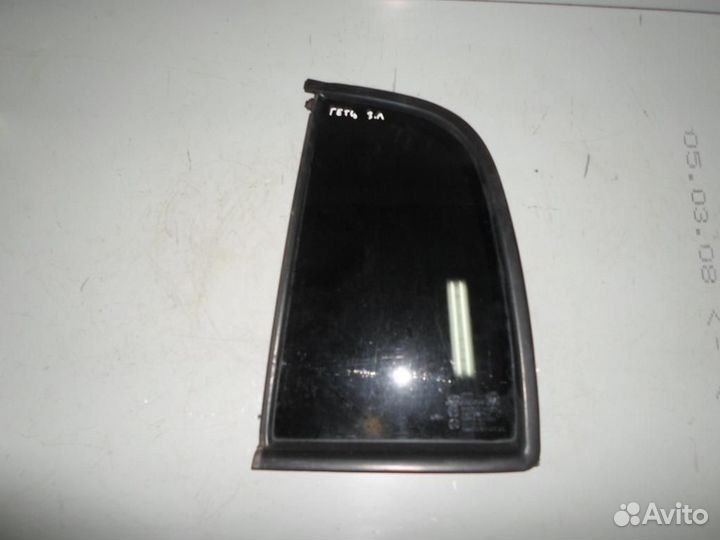 Стекло форточки задней левой Hyundai Getz (2002-20