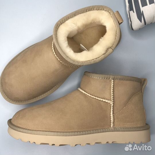 Угги Ugg Classic Ultra Mini Sand