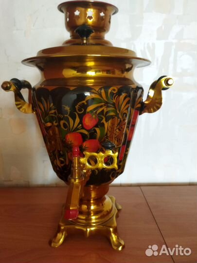 Самовар электрический с росписью