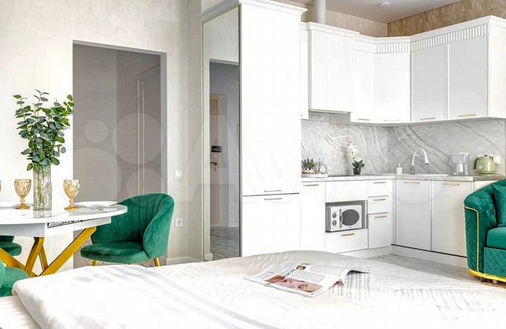 Квартира-студия, 38,7 м², 10/12 эт.