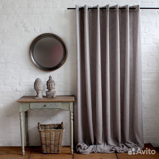 Шторы блэкаут на люверсах / пошив штор