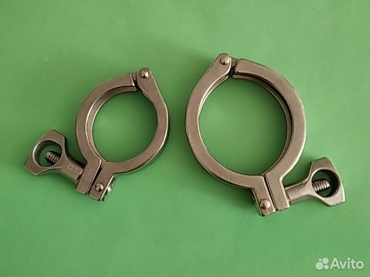 Хомуты, прокладки, фланцы под кламп 1,5