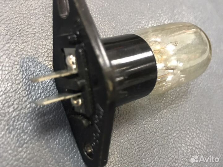 Лампа свч, белая, 25w, 230v, клеммы прямые узкие