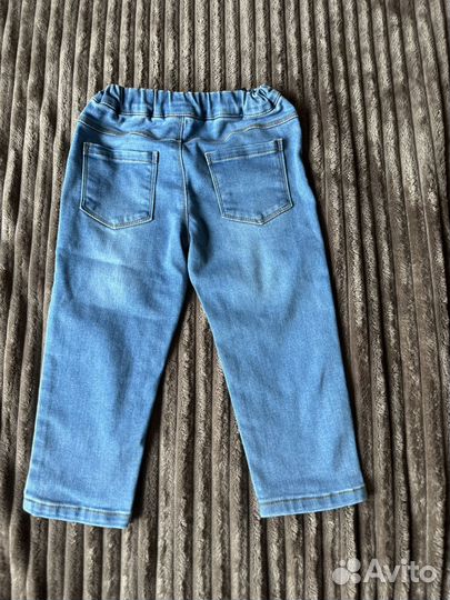 Джинсы на девочку 86