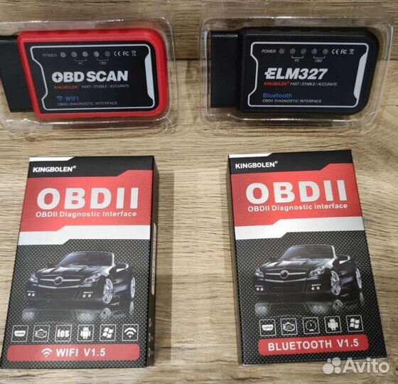 ELM 327 WiFi версия V1.5 чип pic18f25k80 OBD2 обд2