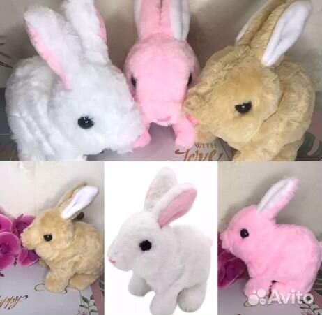 Интерактивная игрушка Зайчик кролик символ года