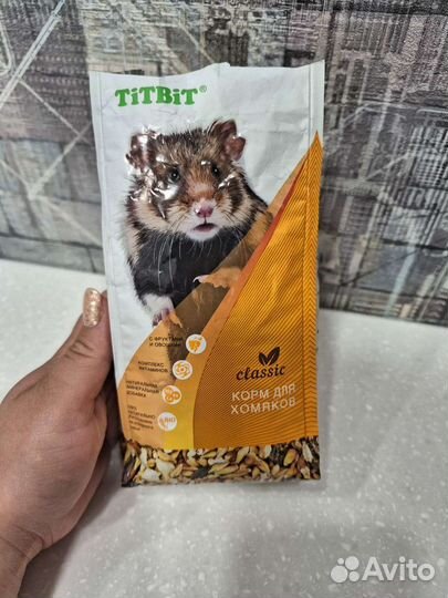 Корм для хомяков