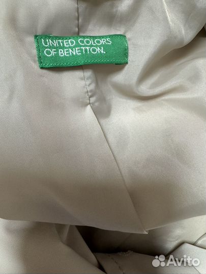 Стильный классический плащ Италия 42