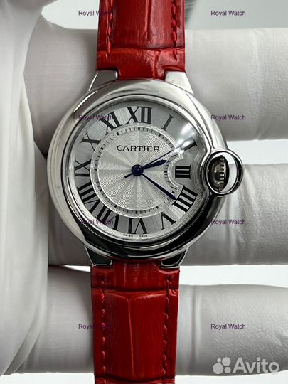 Часы Cartier Вallоn Вleu dе 33 mm Квaрц Kaртье