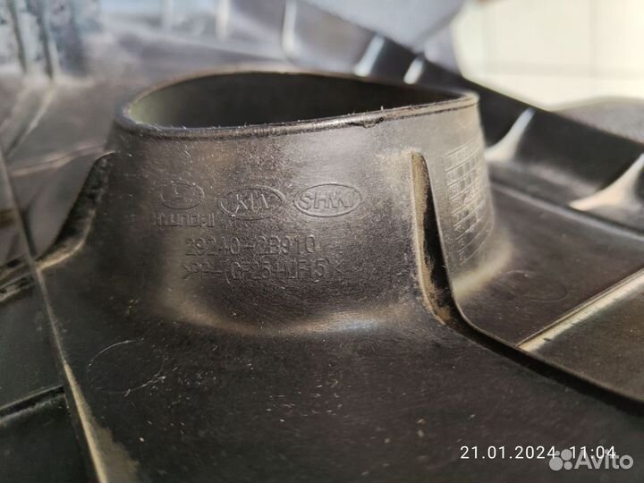 Накладка на двигатель ceed