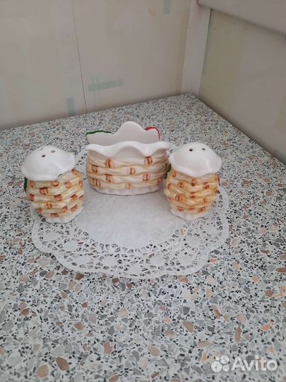 Набор для специй фарфор