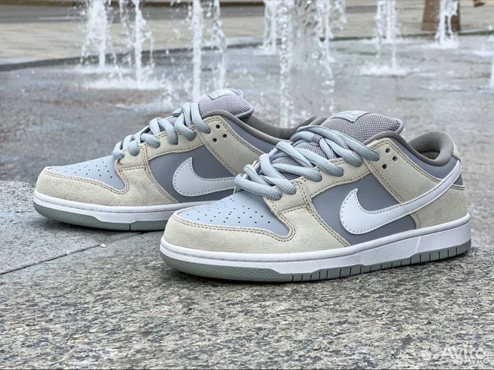 Nike Sb Dunk Low Summit white wolf grey (36-41)