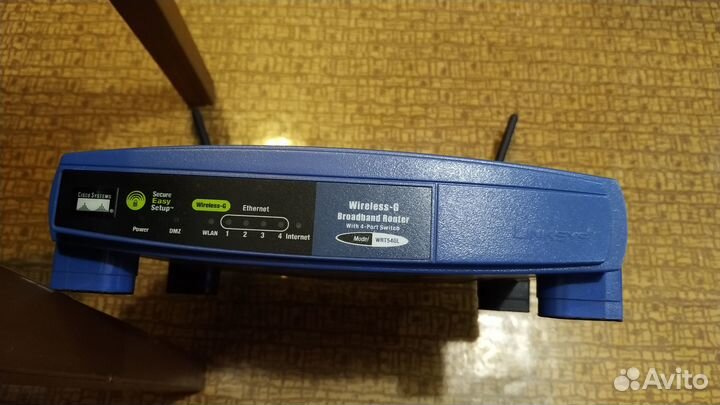 WiFi Роутер Cisco Linksys wrt54gl