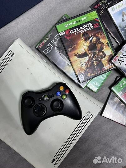 Xbox 360 500gb с играми