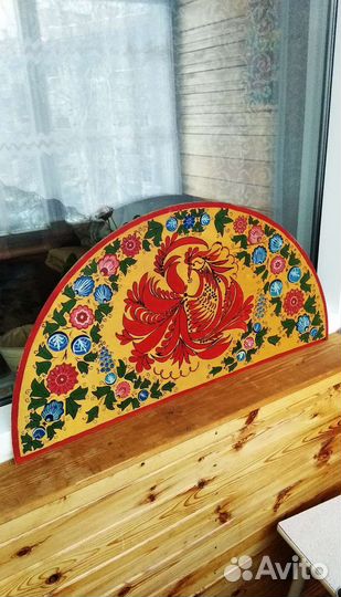 Декоративное панно под хохлому