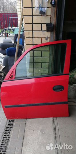 Дверь передняя левая Опель Мерива А