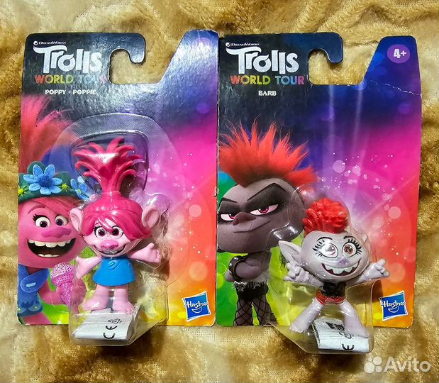 Фигурки Trolls