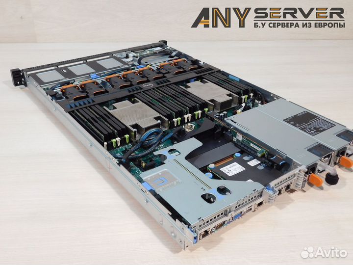 Сервер Dell R630 2x E5-2697Av4 256Gb S130 8SFF