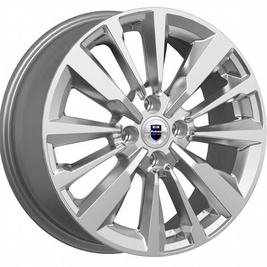 Диски K&K Эрман 6.5x16 4x100 ET40 D67.1 Дарк платинум