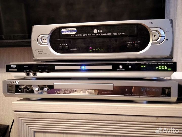 DVD VHS рекордер