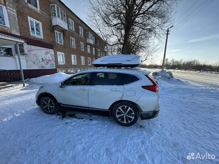 Автобокс Voyage 440л 175см Style Белый глянец